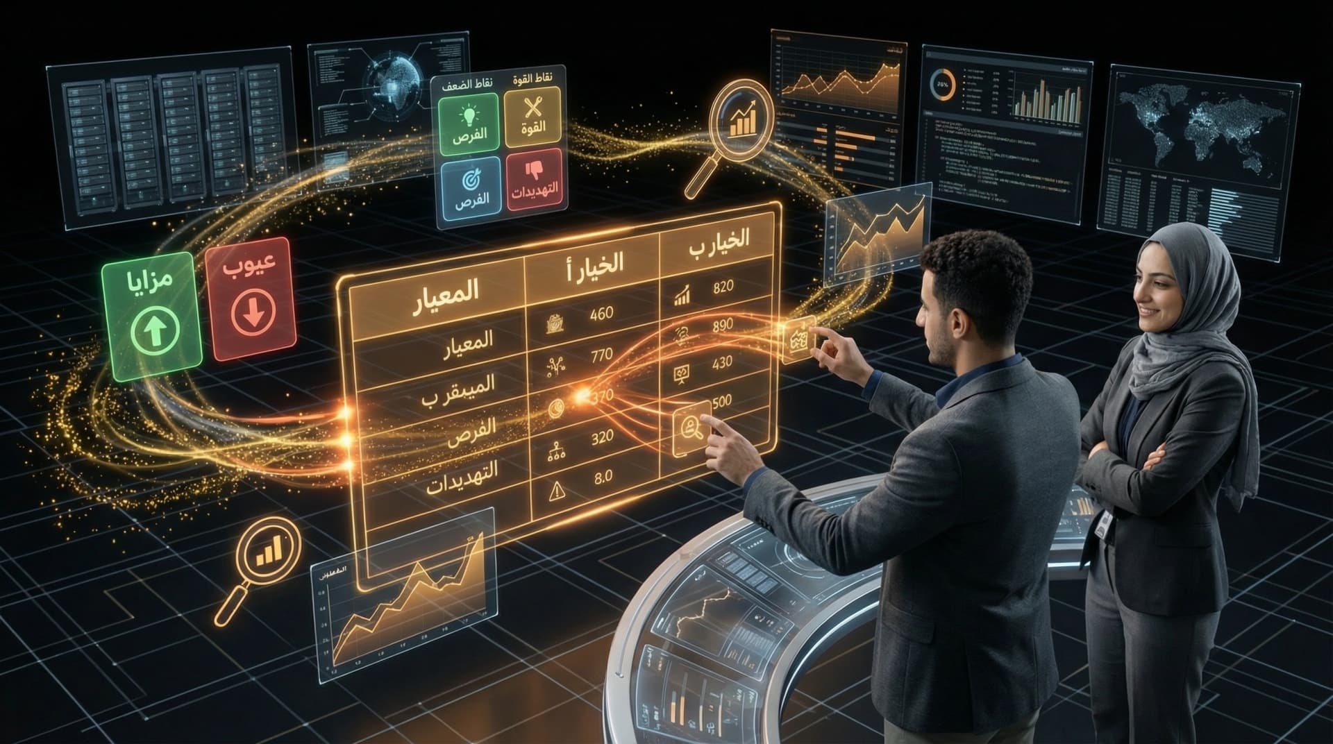 المقارنة والتحليل