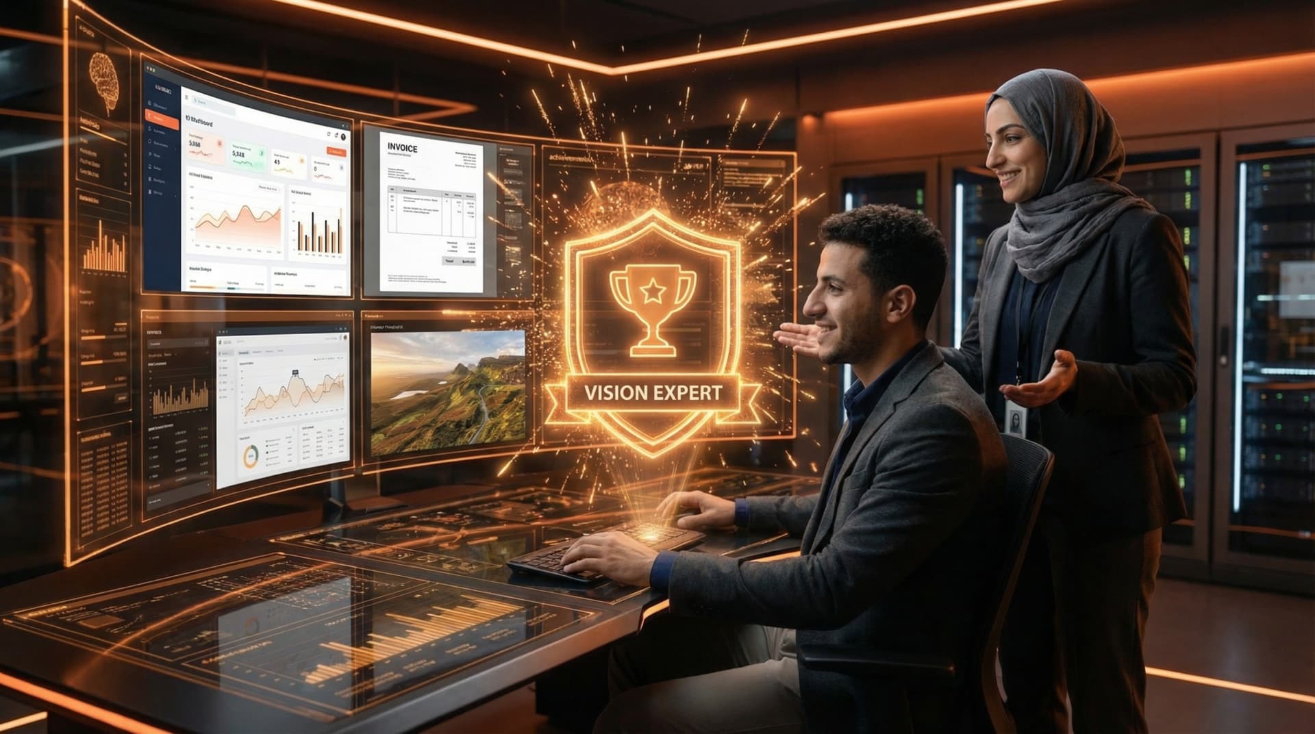 🎯 تحدي: محلل الصور الشامل