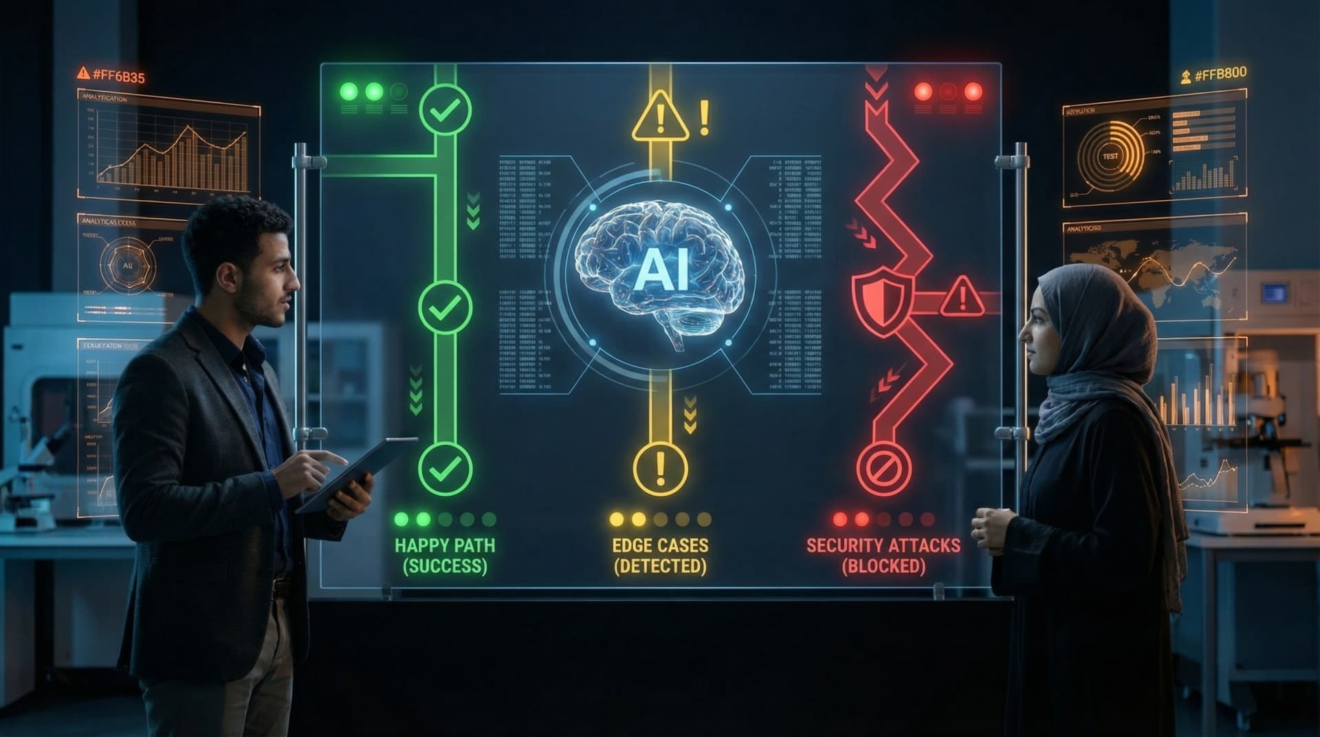 الاختبار والتحسين