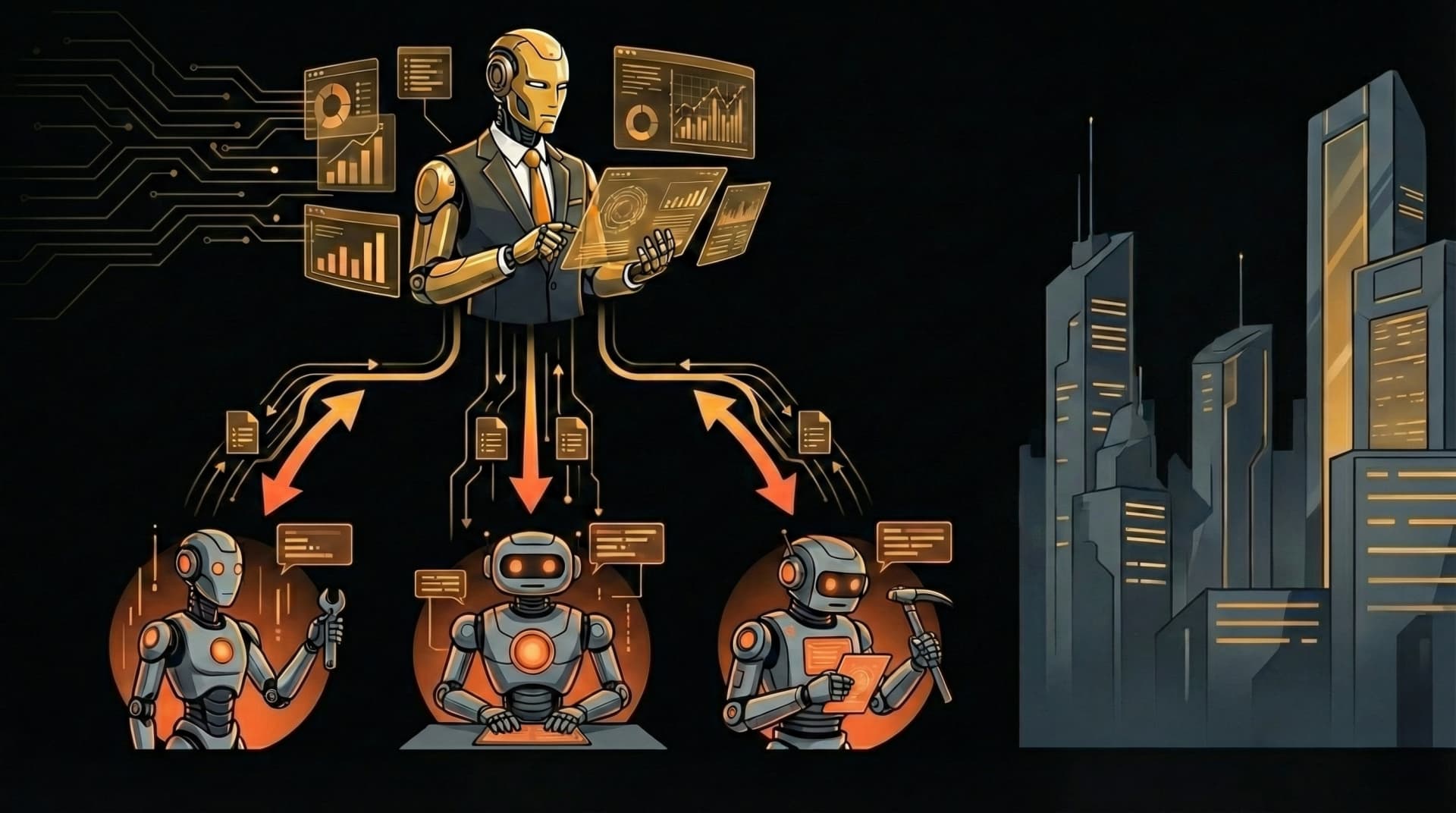 نمط المنسق والعمال